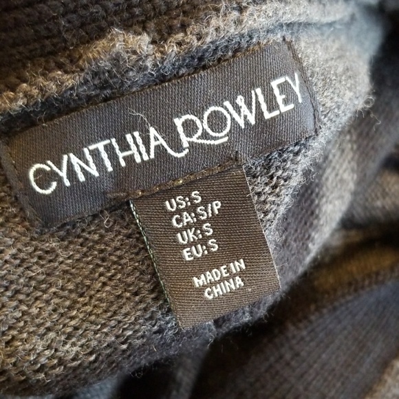 😎 CYNTHIA ROWLEY CARDIGAN - Picture 6 of 8